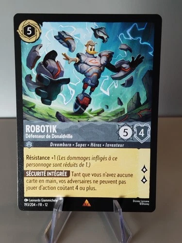 LORCANA FR Card - Chapter 12 193/204 Robotik - Rare Non-Foil Mint