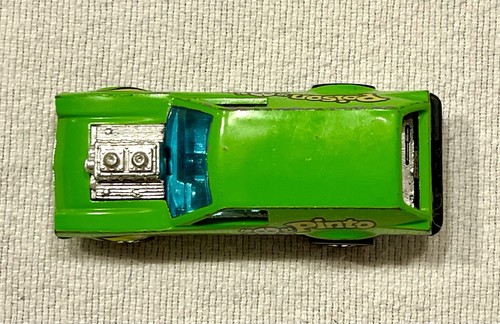 1970’s Hot Wheels Redline Flying Colors Poison Pinto Green - Picture 7 of 8