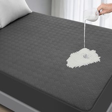 Waterproof Mattress Protector Twin Size - Breathable, Noiseless, Ultra-Soft B...
