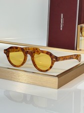 Jacques Marie Mage KELLERMAN Brown Tortoise/Yellow 46-24-146mm New With Case