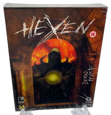 Hexen Beyond Heretic Big Box New Sealed ID Software PC Spiel CD-Rom Dos 1995
