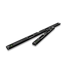 Stabila Dark Shadow 2 Piece Type 196-2 Spirit Level Set 60cm & 120cm