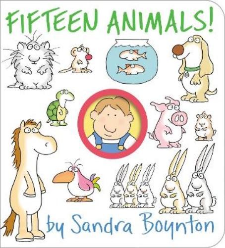 Sandra Boynton Fifteen Animals! (Libro di cartone) Boynton on Board