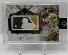 Manny Machado 2024 Topps Transcendent Game-Used Logoman MLB Logo Patch 1/1!
