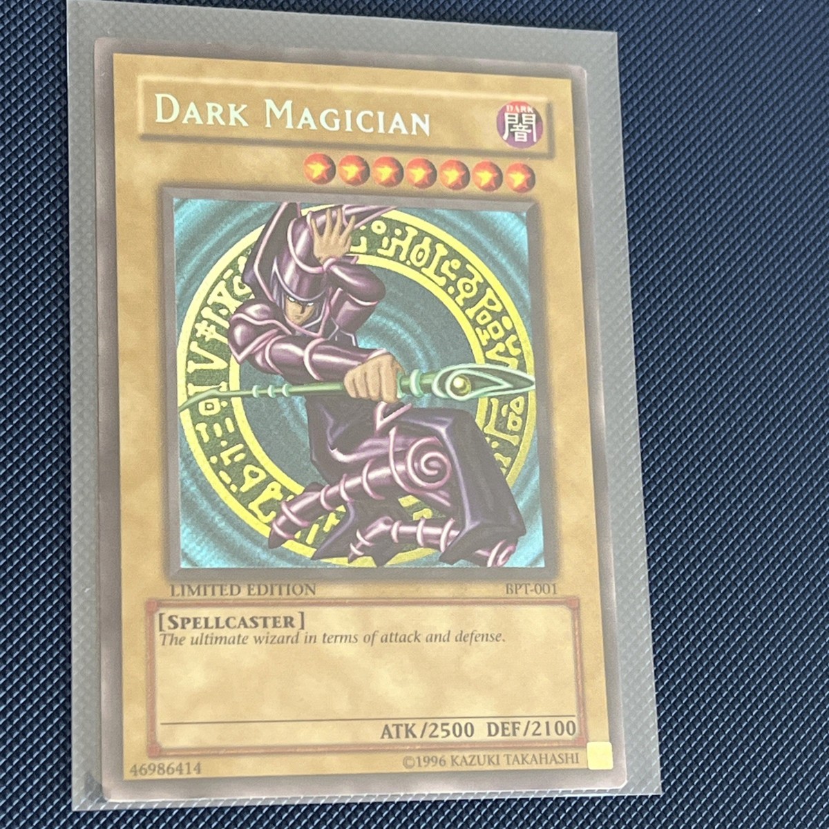 Yu-Gi-Oh Dark Magician BPT-001 Limited Edition Collecters Tin Secret Rare