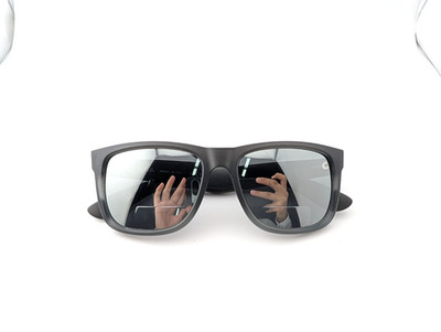 Ray Ban Eyeglasses Frames Only, RB 4165 852/88, 54-16-145, JUSTIN, Gray, Italy