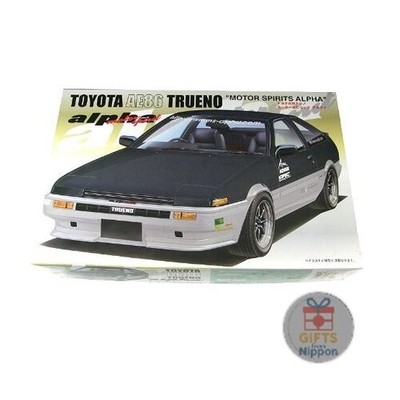 Fujimi 1/24 Scale Toyota AE86 Trueno Plastic Model Kit New Motor Spirits Alpha