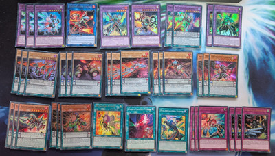 YuGiOh 40 Karten Metallfeinde Deck Ft Mithrilium Zähler Kombination Fusion