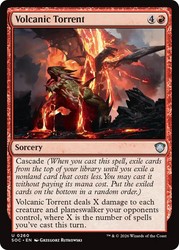 Volcanic Torrent - Commander: Secrets of Strixhaven