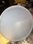 Vintage Tupperware Replacement Lid #230-26 Z Tab Made in USA 9" Sheer — photo 1