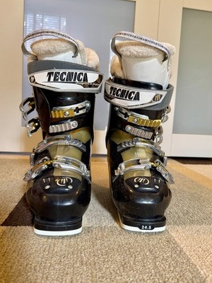 Tecnica M8 Viva Downhill Ski Boots Womens Mondopoint Size 24.5