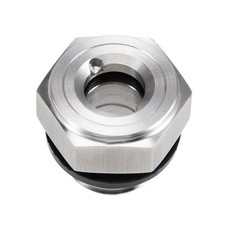 Oil Sight Glass M16x1.5mm Male Threaded Air Compressor Fittings with Gasket