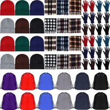 Vicenpal Winter Homeless Care Package Supplies Bulk Warm Beanies Hats Thermal...
