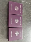 A Lot Of 3 Silver American Eagle 1 Ounce Proof Coins In The Box 1990 1992 & 1993