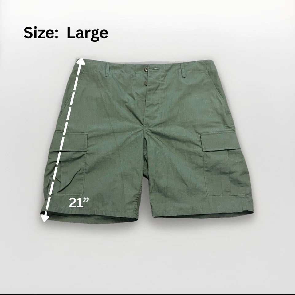 Pantalones Cortos Propper Tactical Cargo L 35-39 Cintura Ajustable Verde Oliva Militar Foto 2 de 4