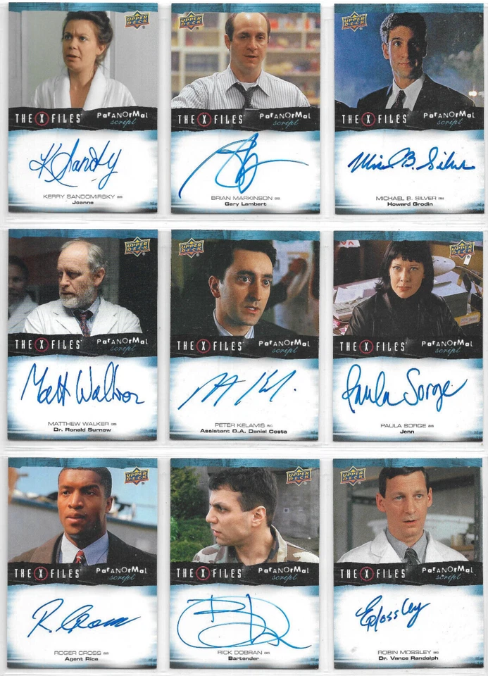 2023 The X-Files : Monster Of The Week Edition Autograph Card Selection NM - Image 3 of 4
