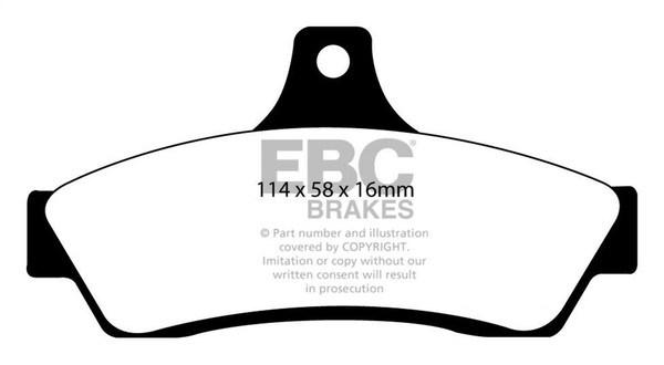 EBC Brakes UD1048 Ultimax BremsbeläGe FüR 04-06 GTO-image