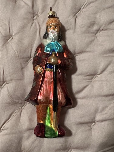 Christopher Radko Moscow Circus Ivan Man Christmas Ornament