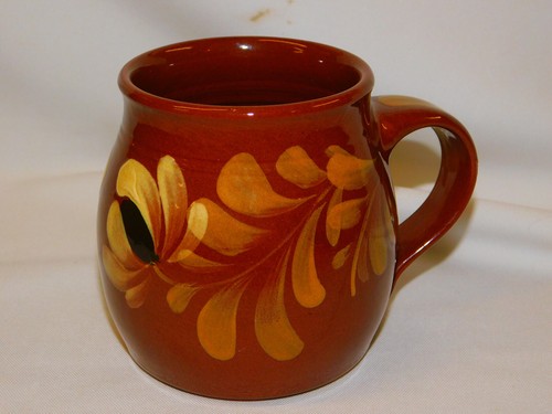 2016 ELDRETH Pottery Redware MUG SECOND