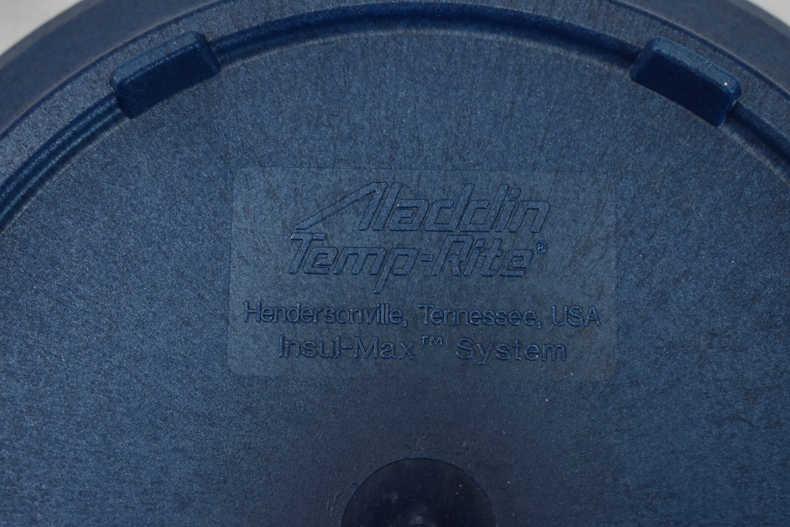 Lot of 11 Aladdin Temp-Rite Base insul-Max 9" Blue Thermal Durable Plastic