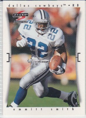 1997 Score Pinnacle Football Trading Card Emmitt Smith Dallas Cowboys #4