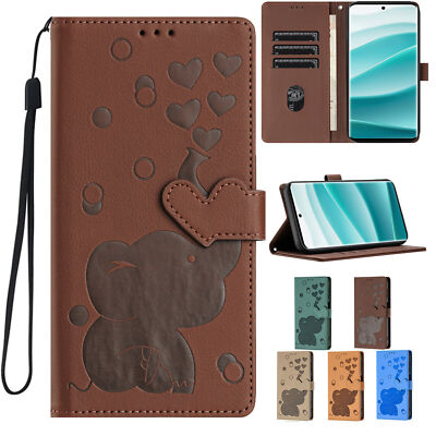 Elephant Wallet Phone Case For Redmi Note 14 13 12 11 Pro 13C 14C A4 10S 11S
