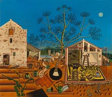 Joan Miro: The Farm 22x30 Archival Quality Fine Art Print