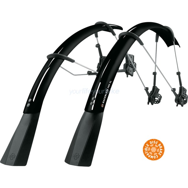 "Sks Raceblade Pro Xl Rennrad 28\" Scheibenbremse Schutzblech Disc Steckblech Set"-image