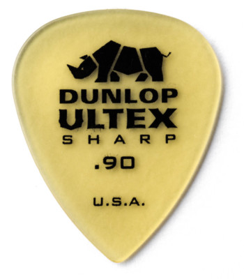 JIM DUNLOP 433 Ultex Sharp Plektrum 0,90mm