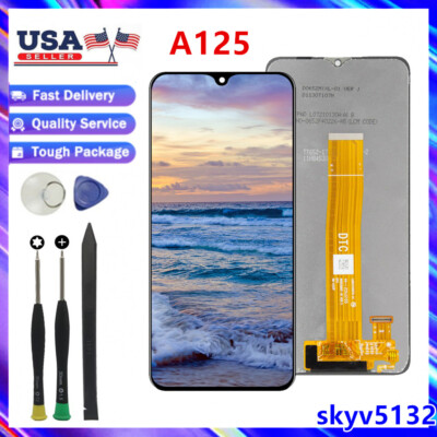 For Samsung Galaxy A12 SM-A125 LCD Display Touch Screen Assembly Replacement Kit
