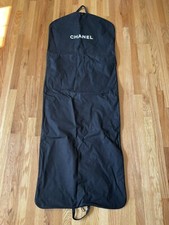 chanel garment Travel bag black