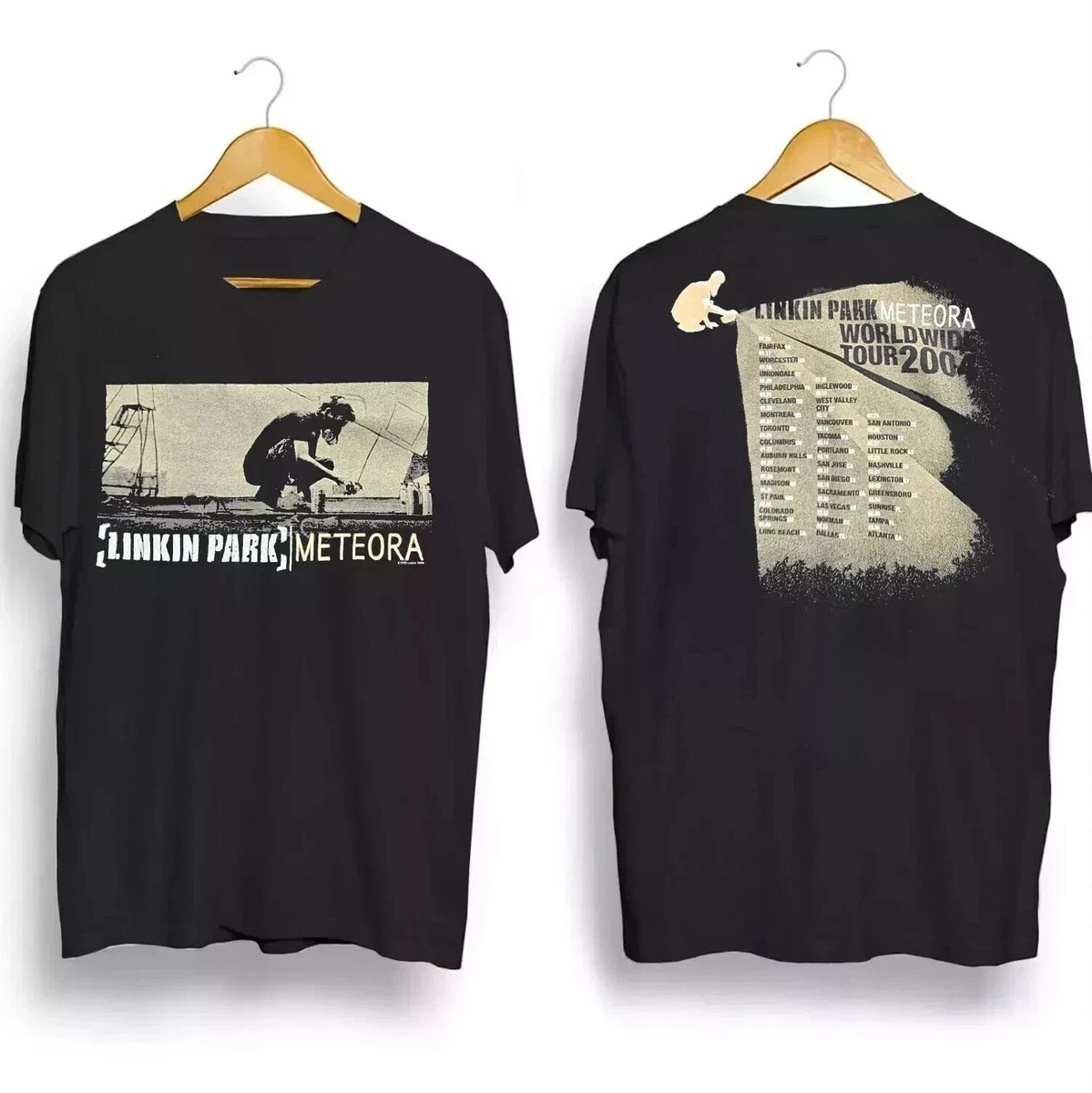 Linkin Park Meteora 2004 World Tour Shirt Vintage Y2K Size S-5XL