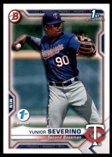 2021 Bowman 1st Edition #BFE-140 Yunior Severino 1st Bowman