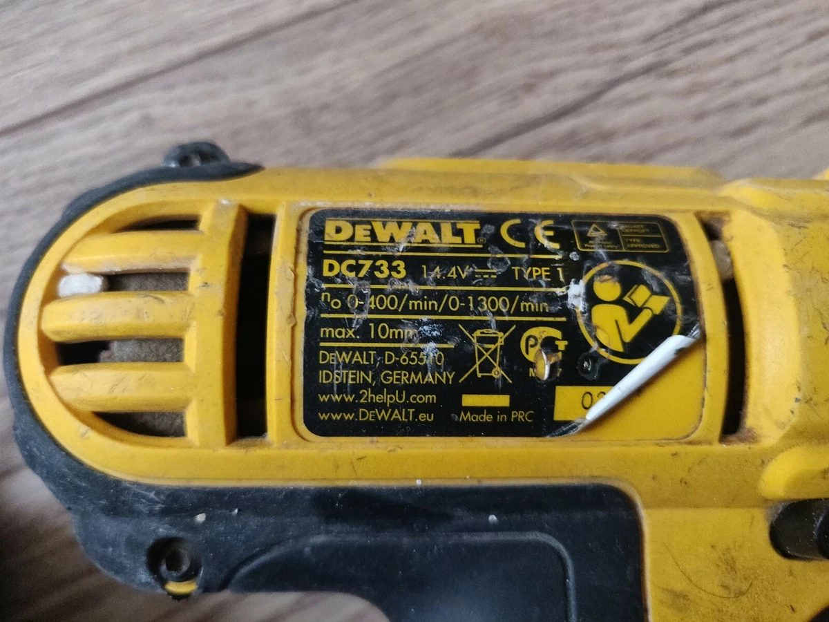 Dewalt DC733 cordless drill 14.4V eBay