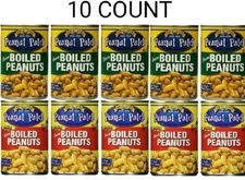 Peanut Patch 5 Cajun 5 Green Boiled Peanuts =10X  13.5 ounce cans