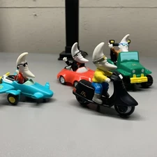 McDonald's Mac Tonight Moon Man Happy Meal Toys Lot of 4 1988