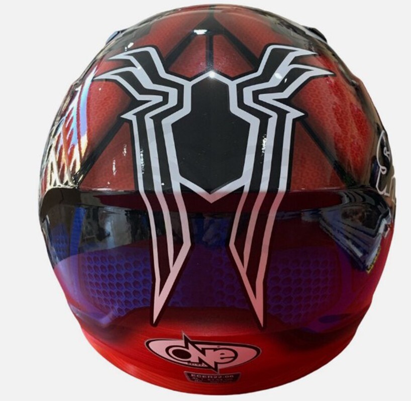 Casco Spiderman Per Bambini Omologato - Taglia L (51-52cm) Per Moto E Scooter - Foto 5
