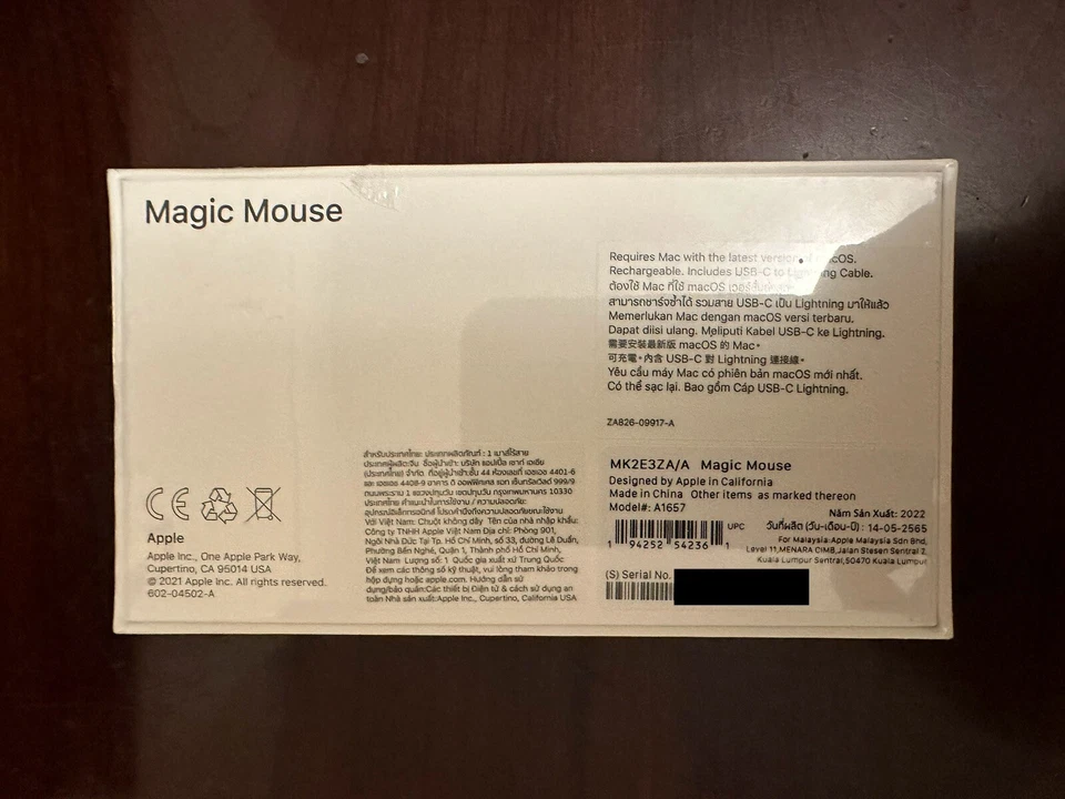 Genuine Apple Magic Mouse - White Multi-Touch Surface - Image 4 of 4