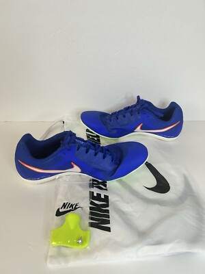 Nike Zoom Rival Distance Track Spikes Shoes Blue DC8725-401 Men’s Sz 8 NEW Nike Zoom Rival Distance Men main image 4