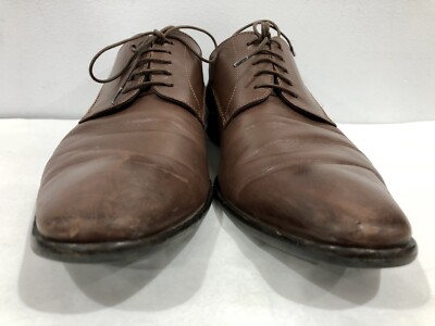 HUGO BOSS C-Dresios Oxford Derby Medium Brown Size 10 Lace  display picture 3