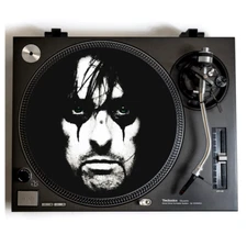 ALICE COOPER Turntable Slipmat for Vinyl Records 12" DJ Slip Mat rock vinyls