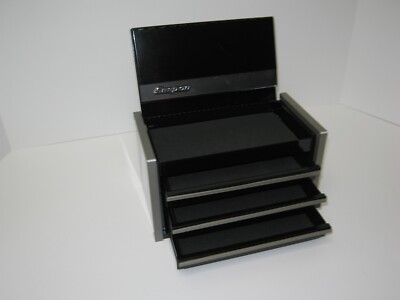 SNAP-ON MICRO 3-DRAWER TOP CHEST in BLACK, MODEL# KMC923APB NEW IN