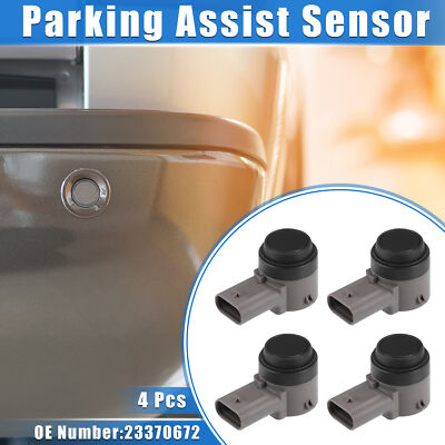 4 Pcs PDC Rear Reverse Parking Assist Sensor NO.23370672 for Chevrolet Spark