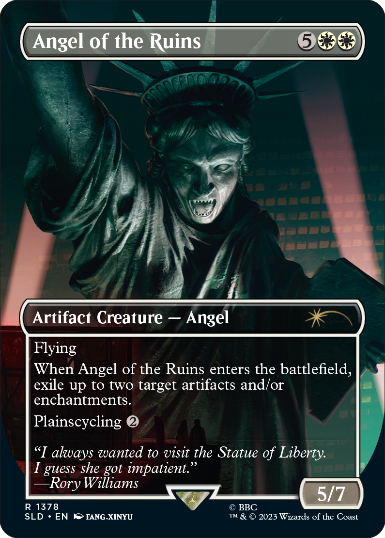 MTG Secret Lair x Doctor Who: The Weeping Angels Non-Foil MTG Secret Lair x Doctor Who: The Weeping Angels Non-Foil