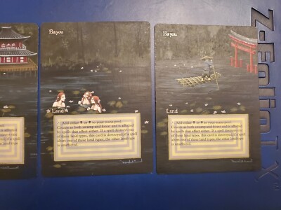 4x Bayou Altered playset - 3rd Edition/Revised (1994