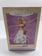 Hallmark 1995 Springtime Barbie Easter Ornament Keepsake 1st Series Original Box