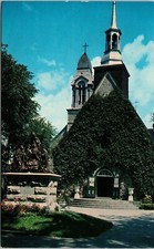 La Chapelle Primitive Stone Chapel Postcard UNP VTG Plastichrome Unused Vintage
