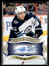 2018-19 Upper Deck Signature Sensations Jack Roslovic #SS-JR