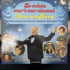 Vinyl Lp - Lou van Burg - So Schön Wars Nur Einmal Schallplatte