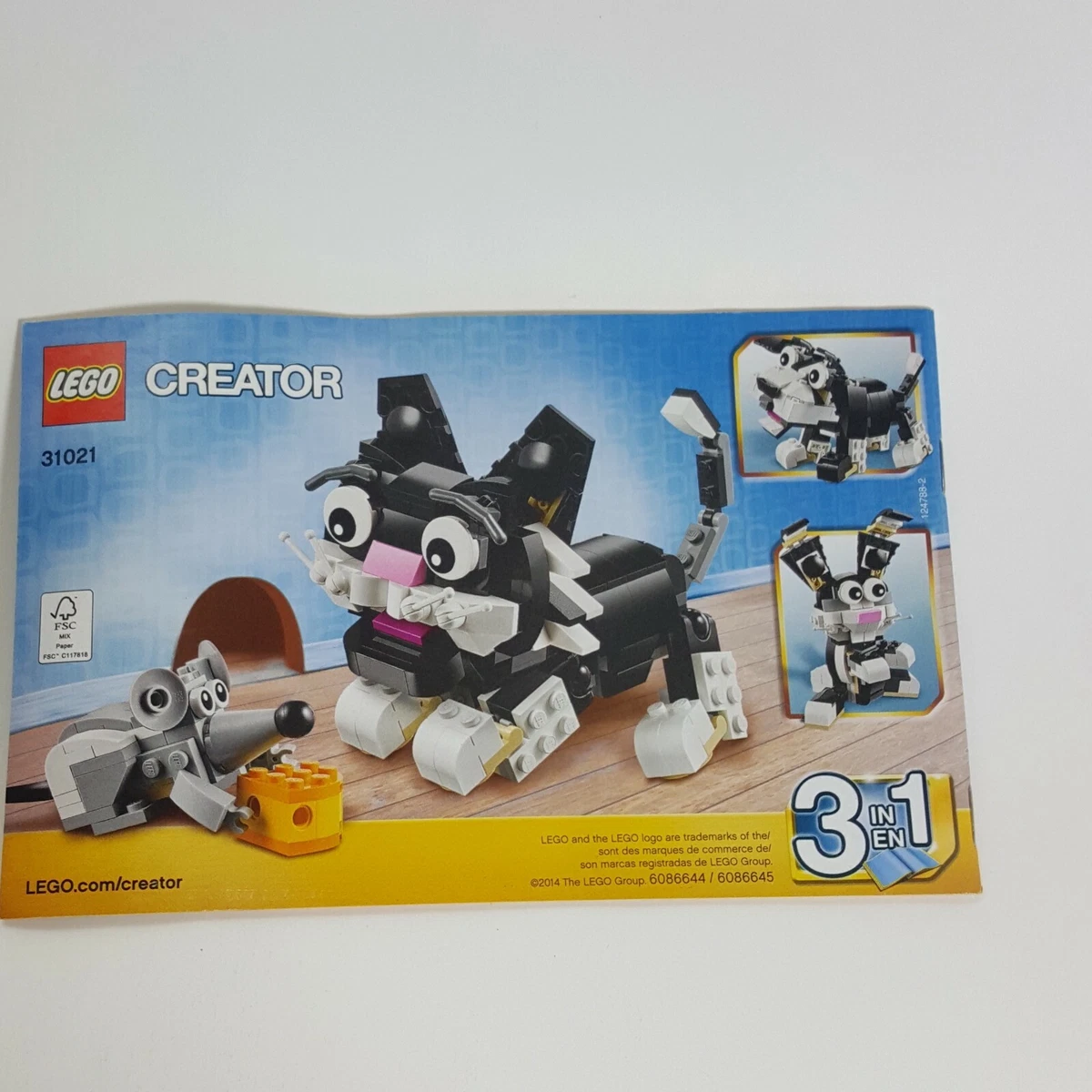 Lego Creator 31021 MANUAL ONLY eBay